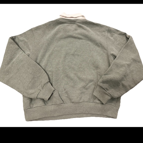 Hollister Light Gray Crewneck Sweater with Manhattan Graphic - Picture 2 of 2